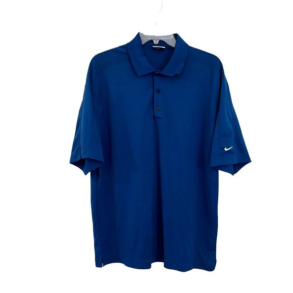 Nike Other - Nike Golf Polo Nike Fit Dry Men's L Navy Blue
